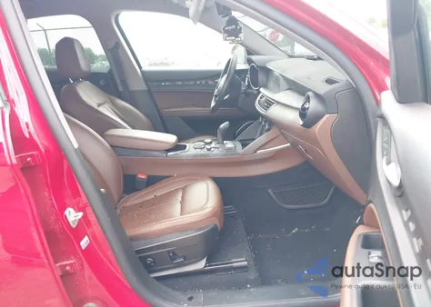 2021 Alfa Romeo Stelvio Sport from USA, damaged, VIN ZASPAKAN8M7D09396